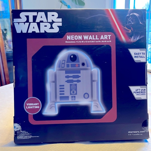 STAR WARS NEON WALL ART - Picture 2 of 2